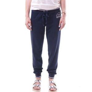 Juicy Couture Track Microterry Alumna Zuma Navy Blue Jogger Pants NWT